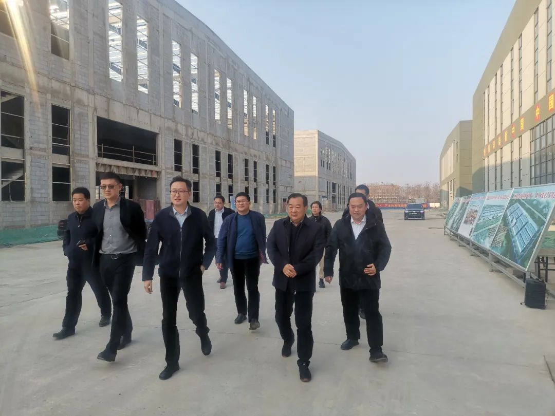 农发行商丘分行王帅副行长一行莅临夏邑印染产业园考察调研(图2) 图片