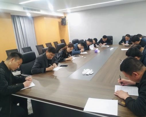 商丘明德合伙企业开展全员安全考试(图3)