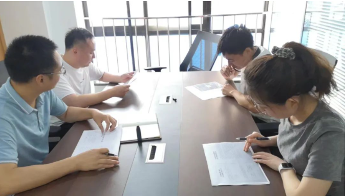 商丘市明德能源管理合伙企业各部门组织业务学习(图2)